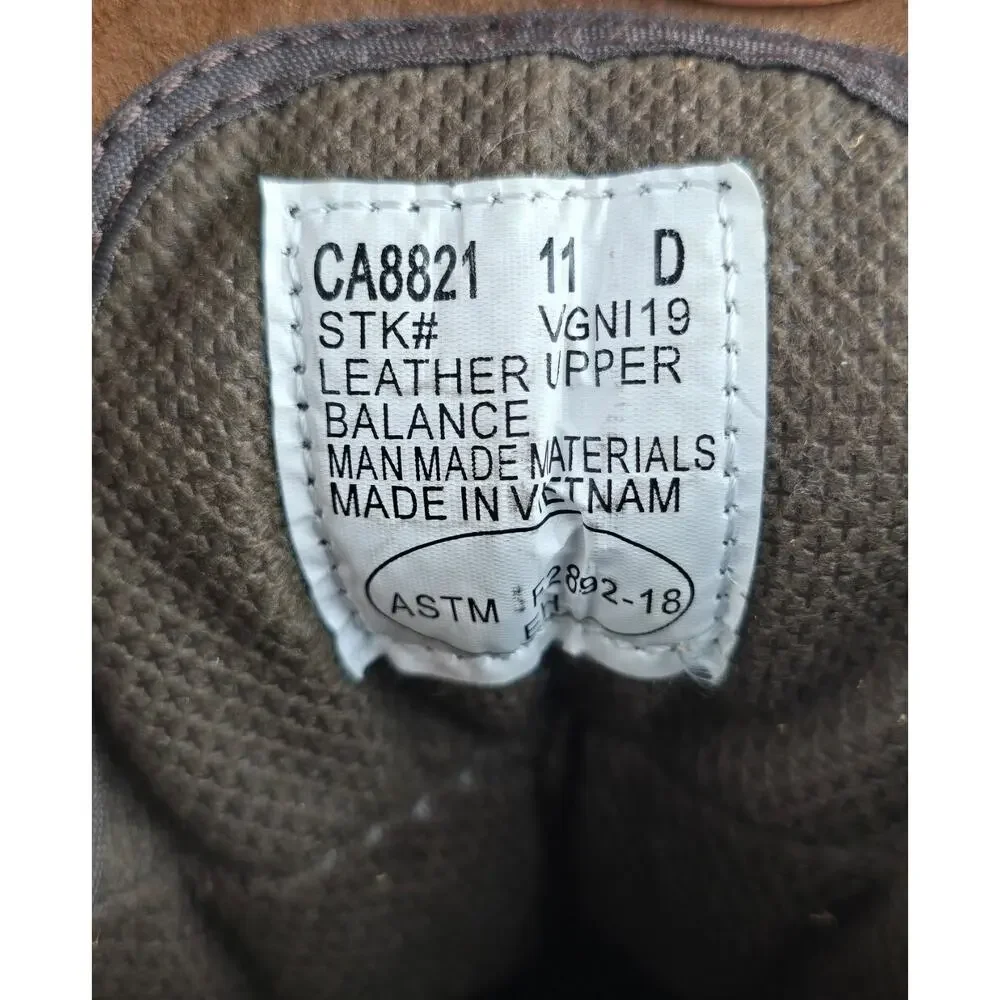 Carolina Boots CA8821 Men's 11 D Soft Toe Logger 8